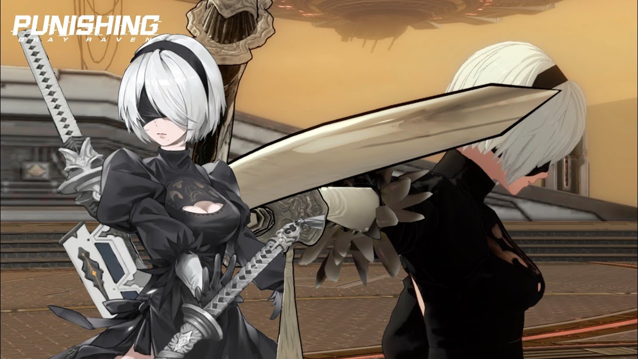 2B (Skill Moveset) - Nier: Automata x Punishing: Gray Raven 战双帕弥什