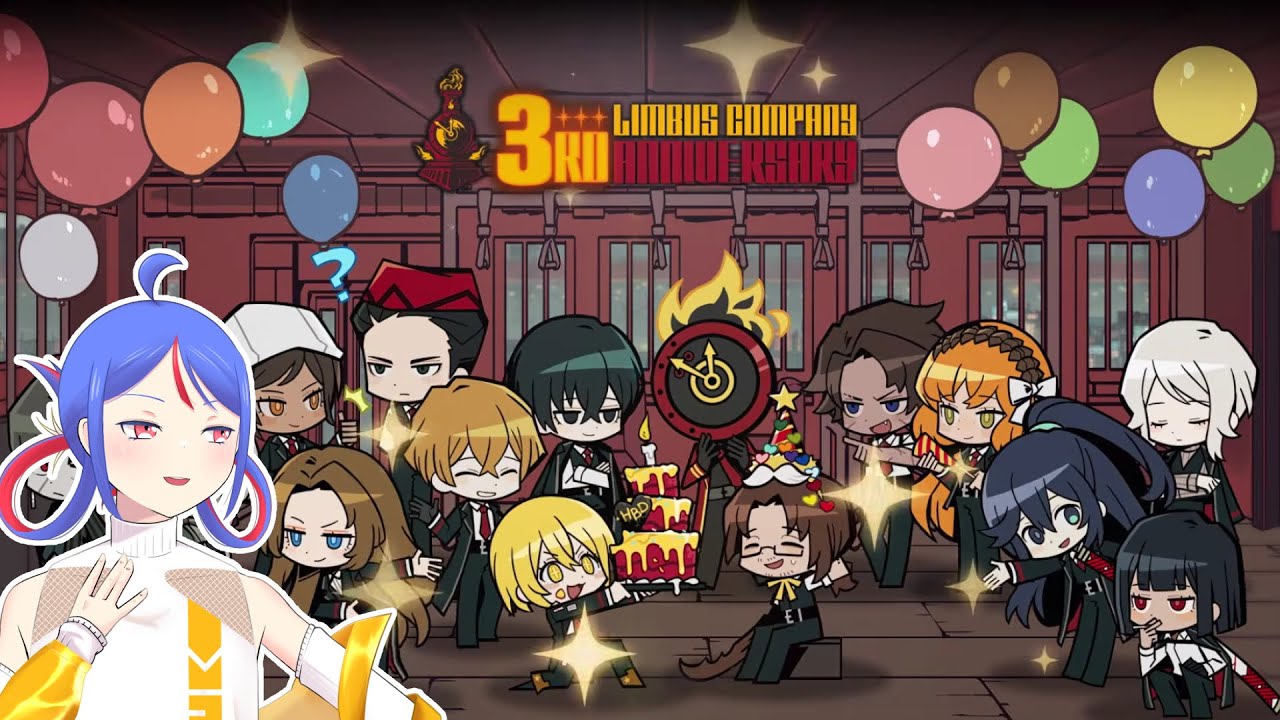 (Limbus Company) ไลฟ์ที่นั่งดูไลฟ์ครบรอบ3ปีอีกทีนึง