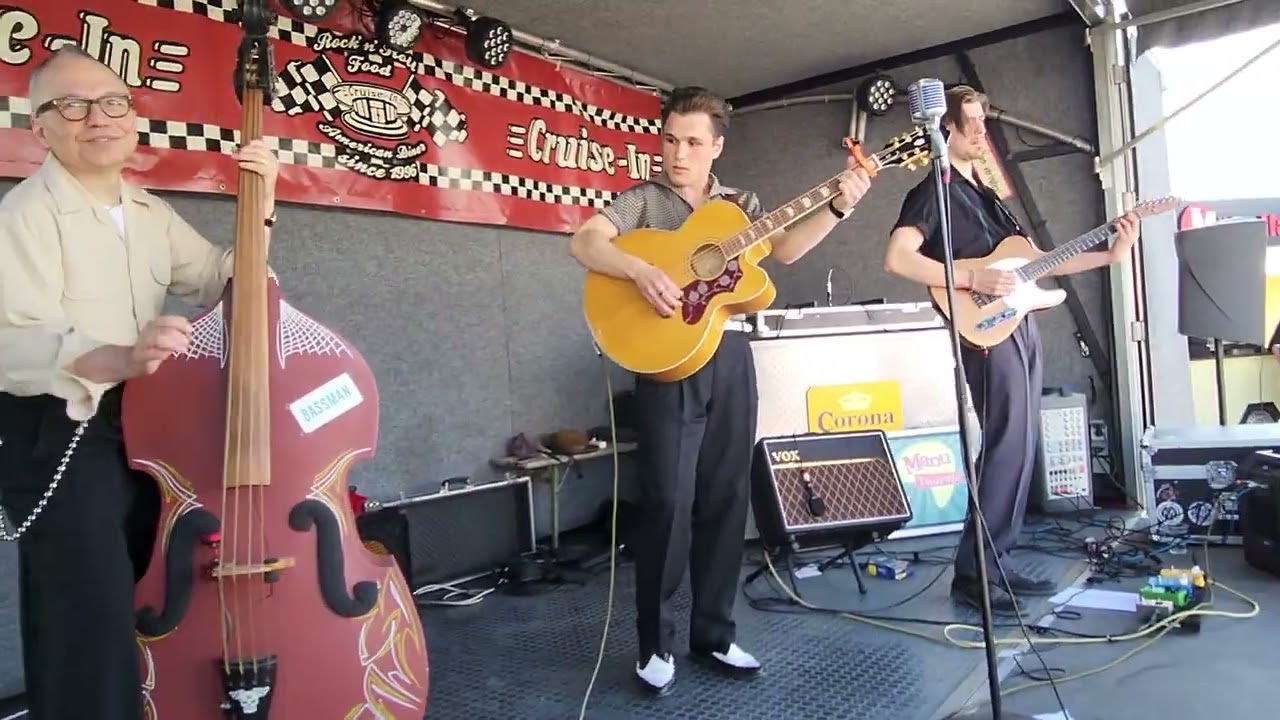 THE CRAZY CROOKS - FOLSOM PRISON BLUES (JOHNNY CASH) AM 09.05.2024 IM CRUISE-IN, BERLIN-SPANDAU