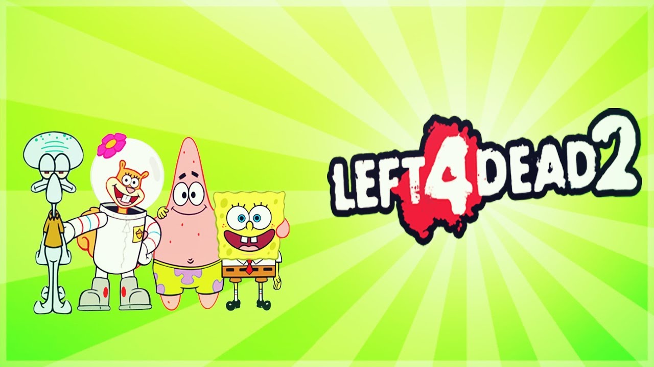 Left 4 Dead 2 - SPONGEBOB EDITION - Comedy Gaming