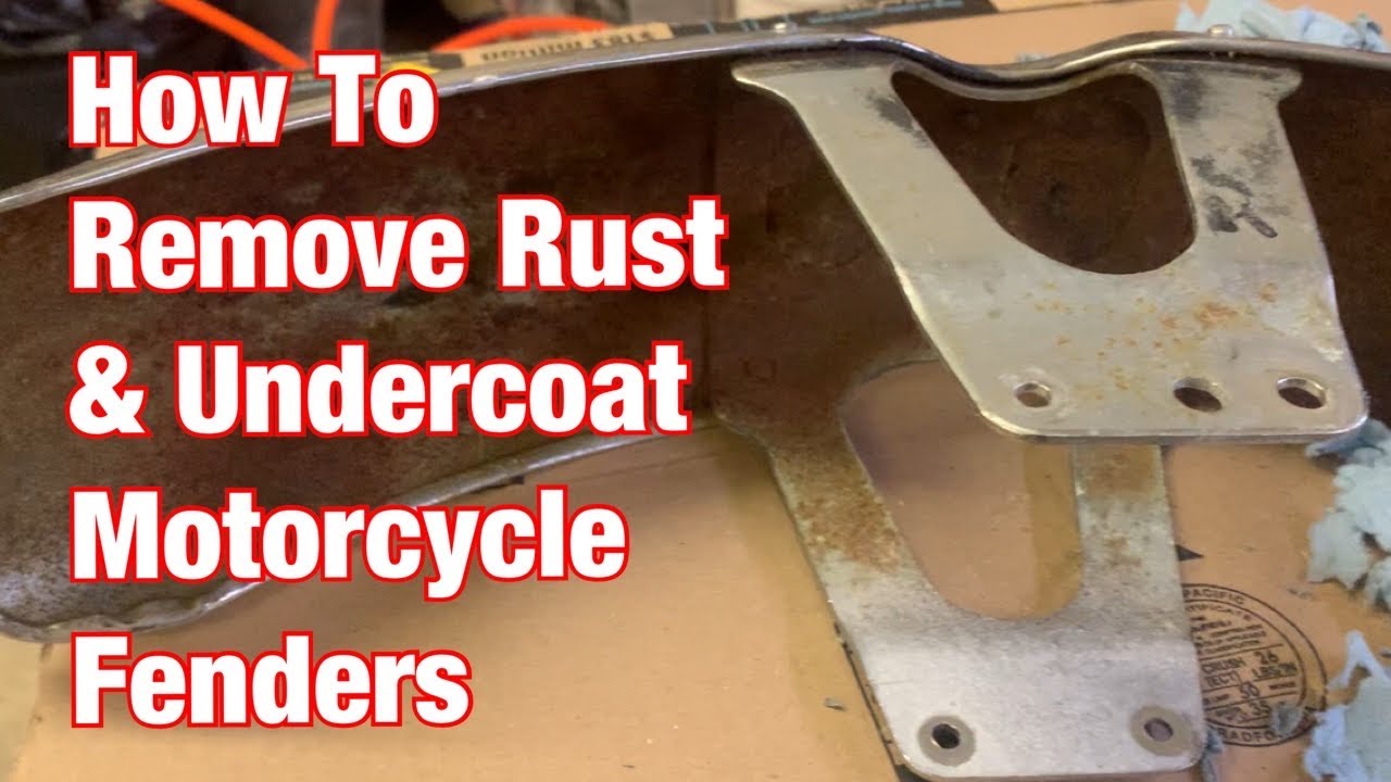 How To Remove Rust & Undercoat Fenders