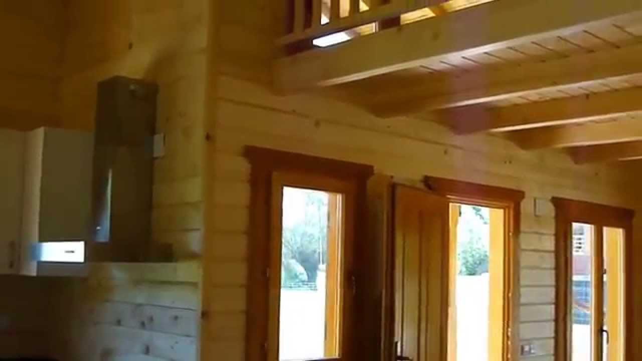 Casa de madera Panoramic con buhardilla