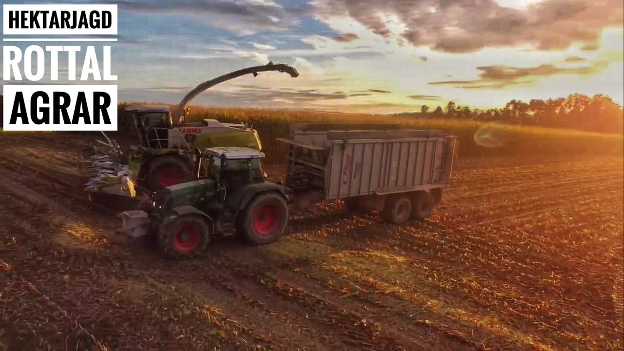 Hektarjagd mit Claas Jaguar 980 | John Deere 7530, Fendt 820 Vario, Fendt 724 Vario, John Deere 6930