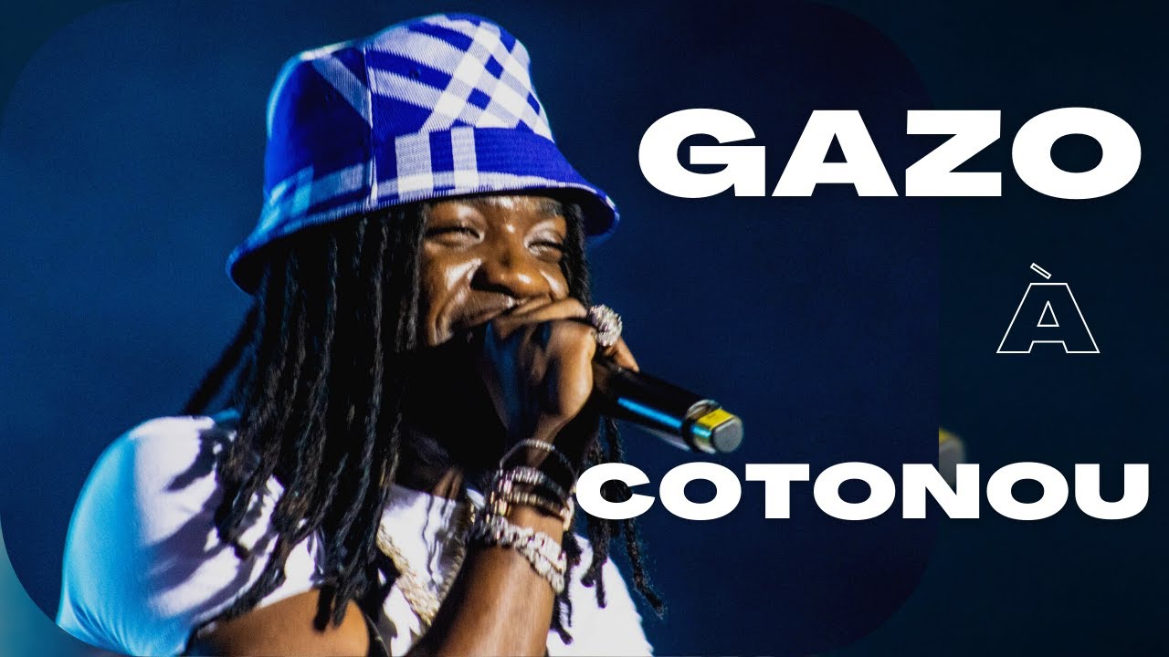 Gazo en concert à cotonou