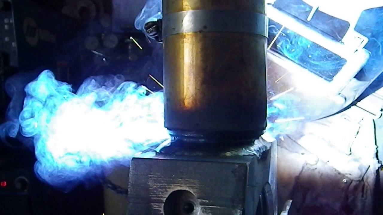 Hydraulic cylinder welding  (Rods)