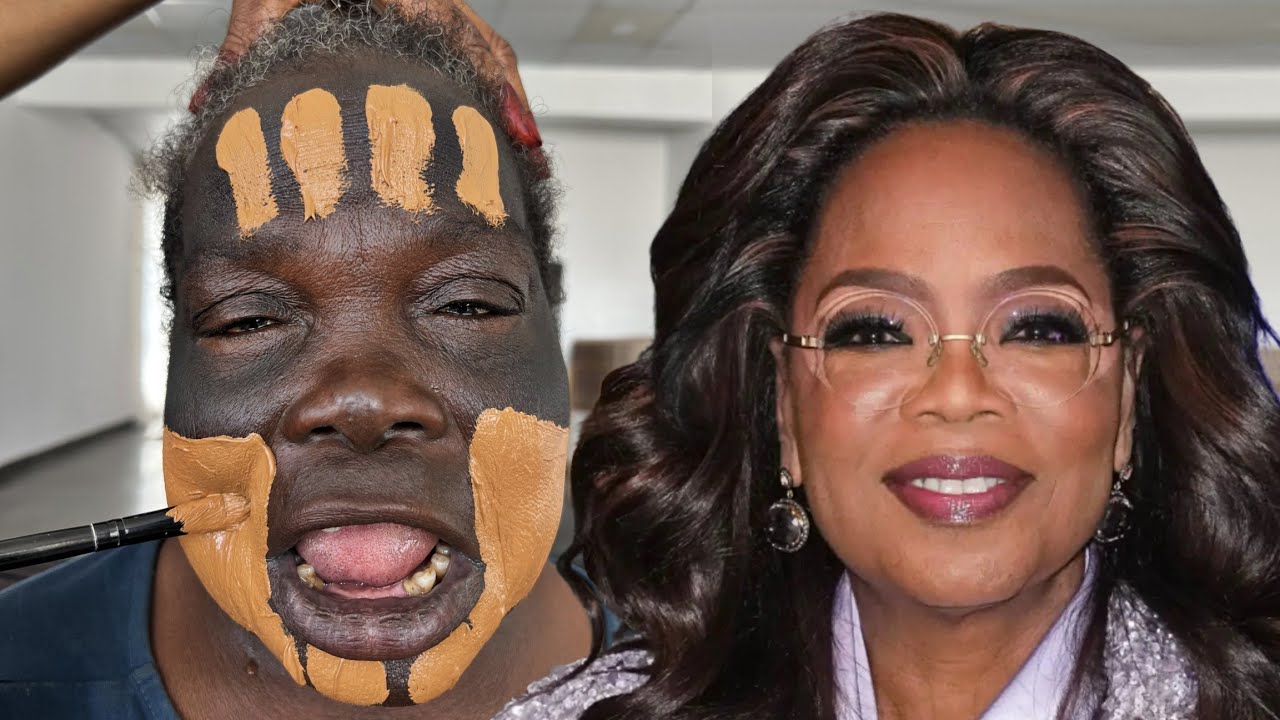 Oprah Winfrey makeup transformation 😱🔥 100 million views 😳