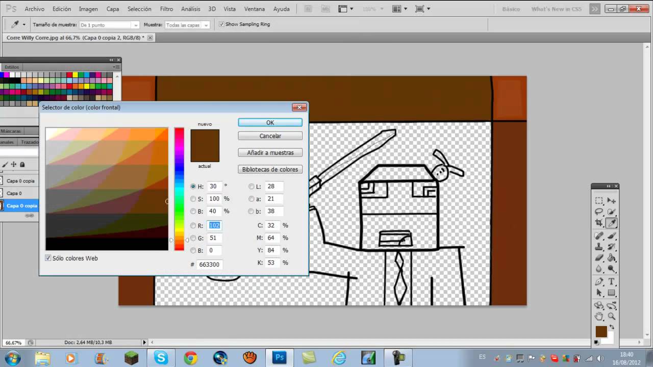 l Chincheto77 l #1 Speed Art &iexcl; Like a Ninja ! Fruit Ninja &iexcl;