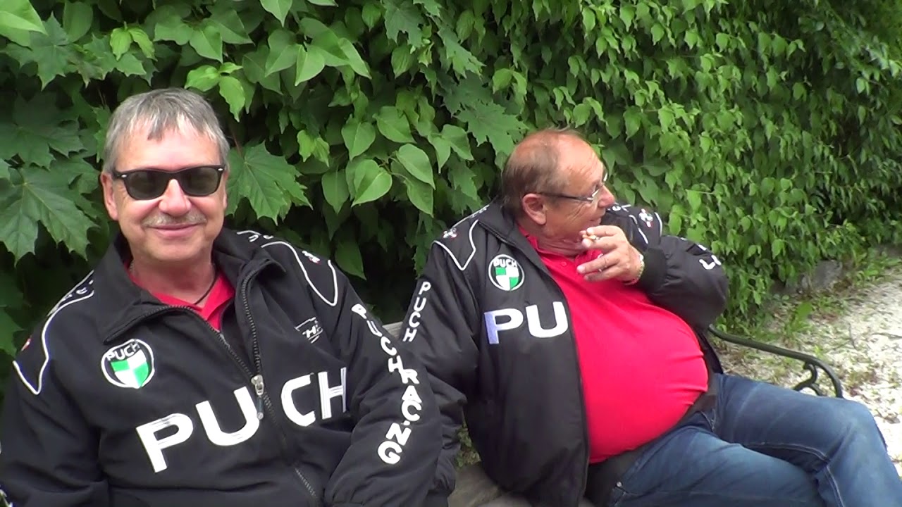 Puch Freunde Steyrtal bei der Attersee Rundfahrt 8 Juni 2019