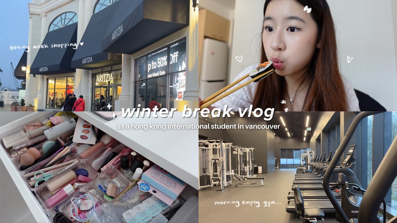 my winter break reset: forcing myself to wake up at 7:30 am