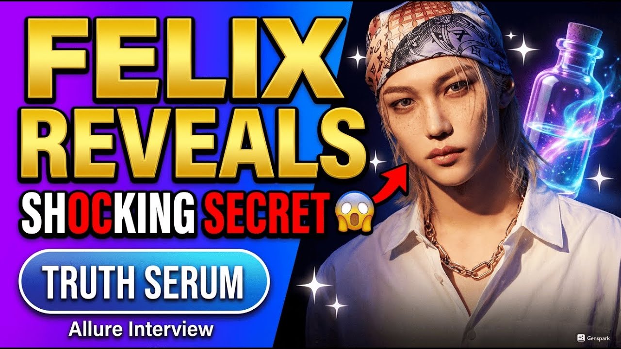 Stray Kids TRUTH SERUM Revealed Felix's SHOCKING Secret + Bang Chan's