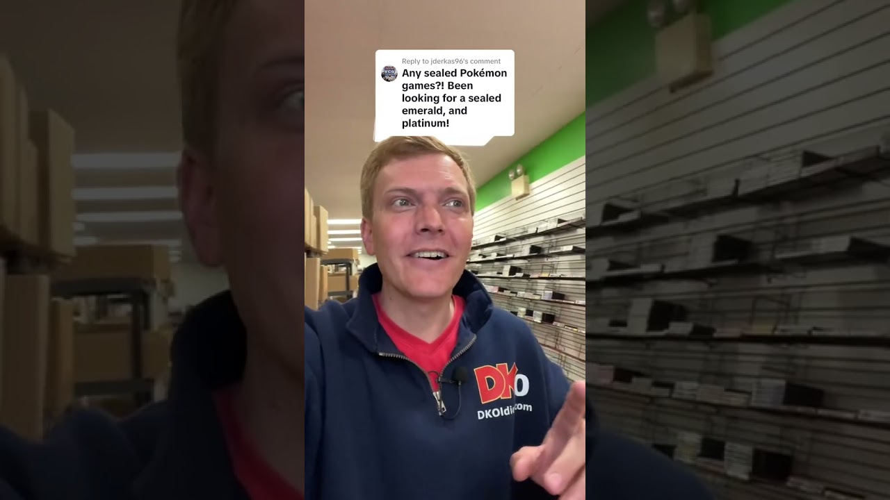 Do we have any sealed Pokemon Games?