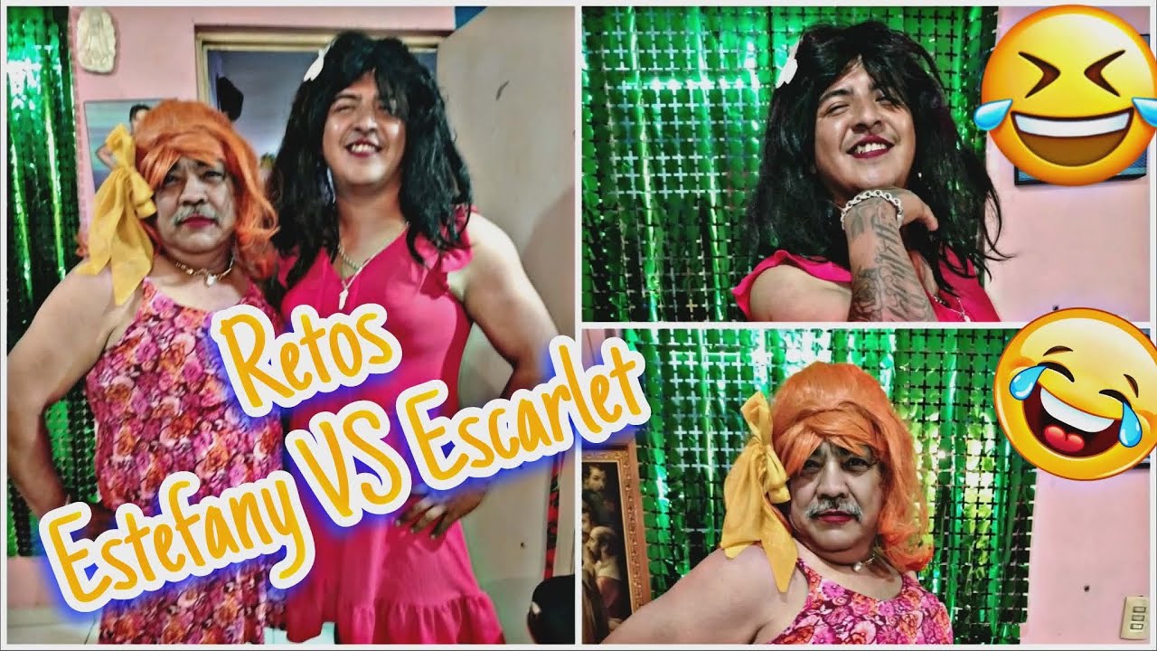 Retos Estefany VS Escarlet /Mis nuevas amigas 😂😂