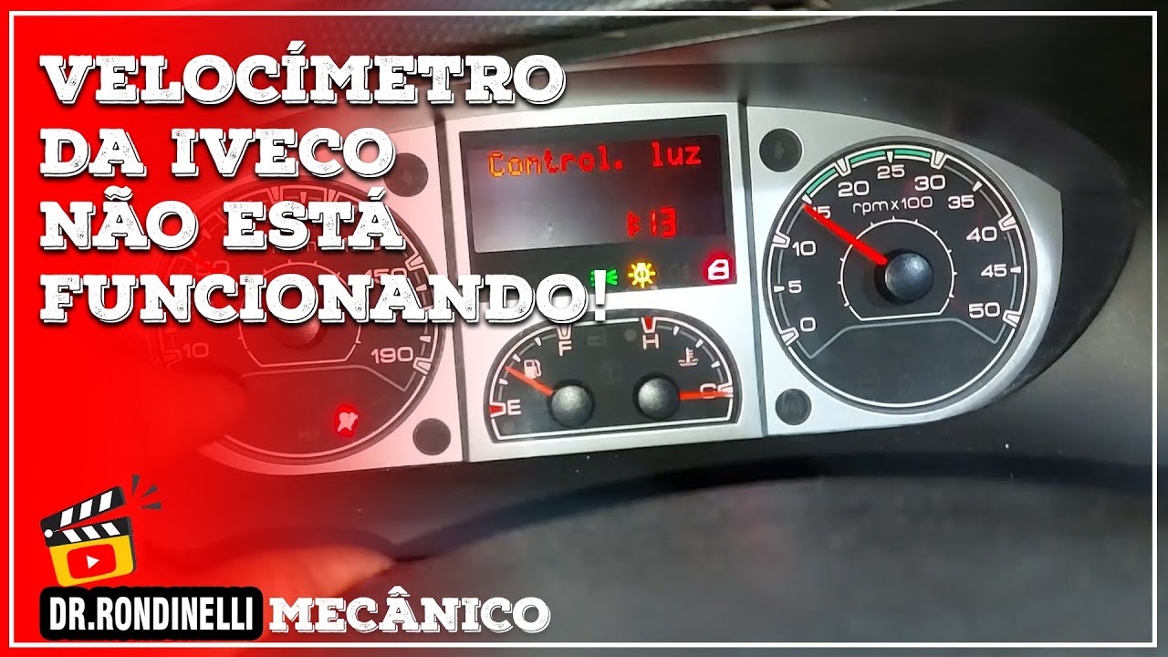 VELOCIMETRO DA IVECO 35S14 NÃO FUNCIONA
