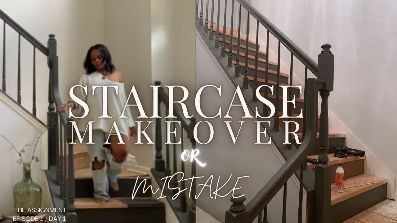 The Assignment Ep. 06 | Budget Friendly Staircase Begins | I Figured It Out!”