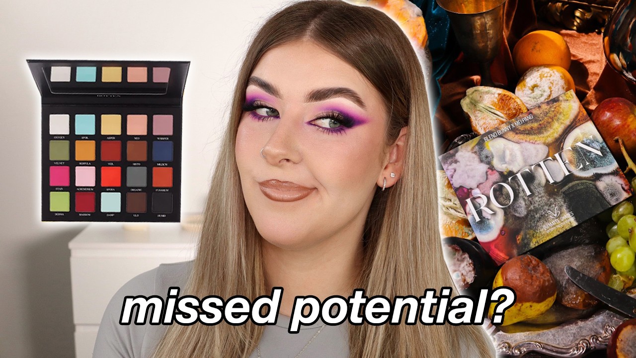 Mould Inspired Makeup in 2025?! Blend Bunny x Mei Pang Rotten Collection