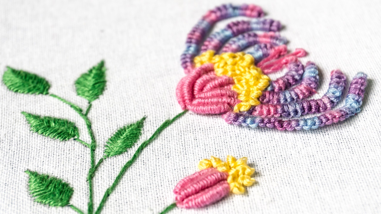 Hand Embroidery Designs | DIY Stitching Ideas | HandiWorks #104