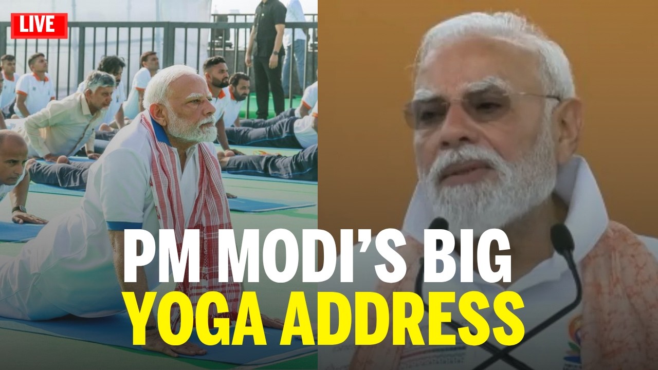 LIVE: PM MODI'S FULL YOGA DAY SPEECH | International Day of Yoga 2026 Full Event | Breaking Live