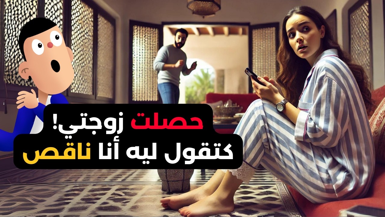 حصلت زوجتي فالبيت و كتقول ليه ندمات علاش خداتني، ناقص فكولشي