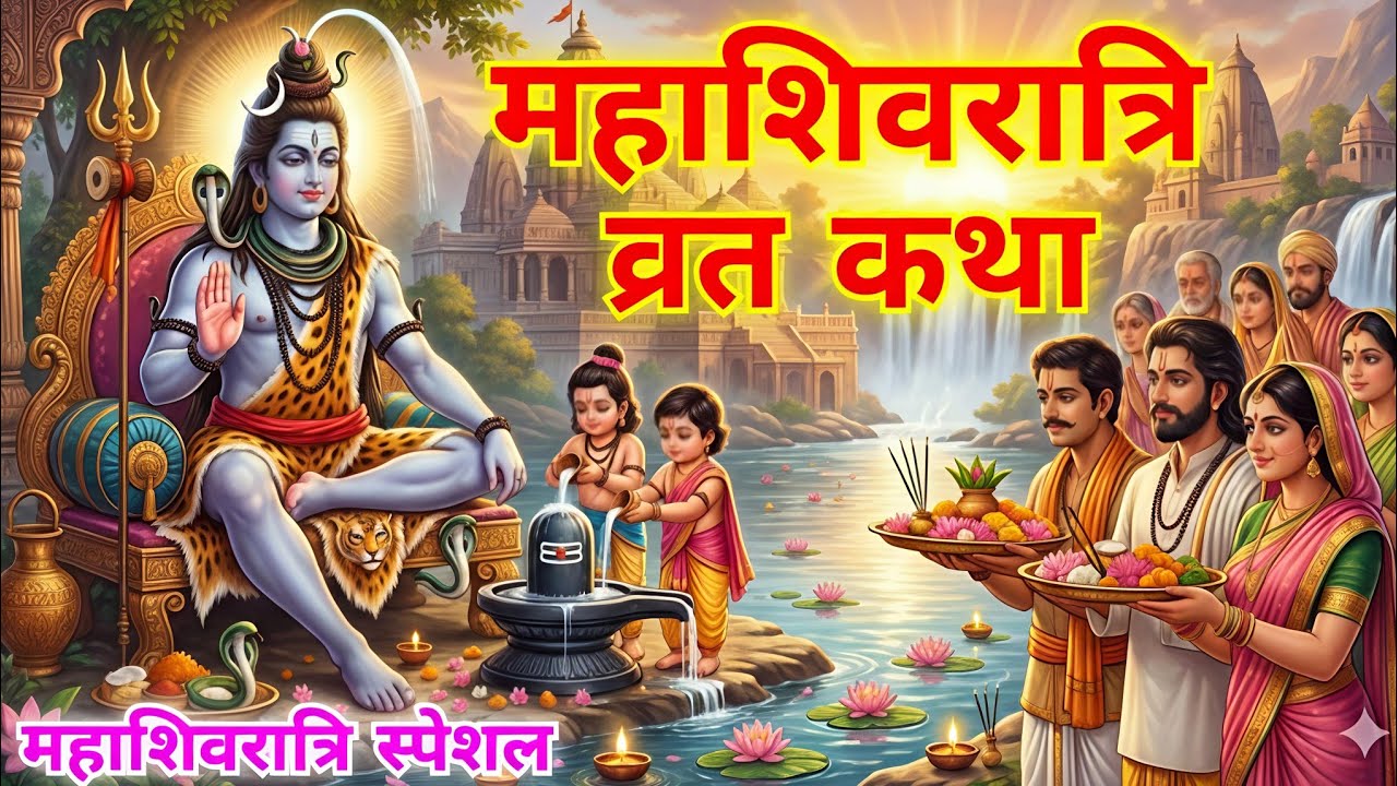 महाशिवरात्रि व्रत कथा | Mahashivratri Vrat Katha | भगवान शिव की दिव्य कथा | Shivratri Special Katha