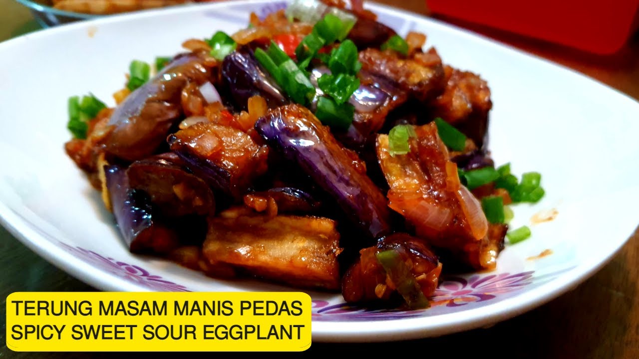 Spicy Sweet And Sour Eggplant | Terung Masak Masam Manis Pedas | @DAPUR2020