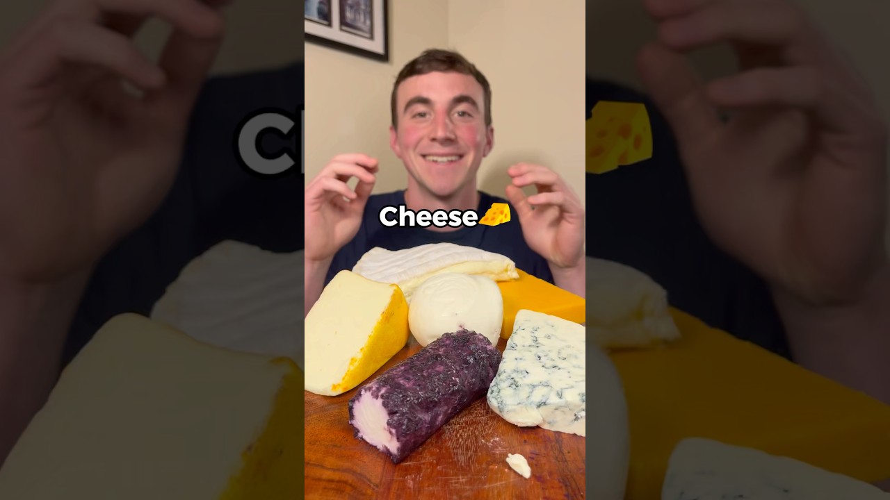 Let&rsquo;s Eat Some Cheese🧀 #cheese #mukbang #cheesemukbang