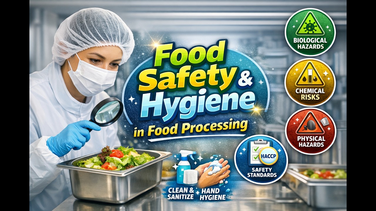 “Food Safety & Hygiene Explained | Processing Made Simple”