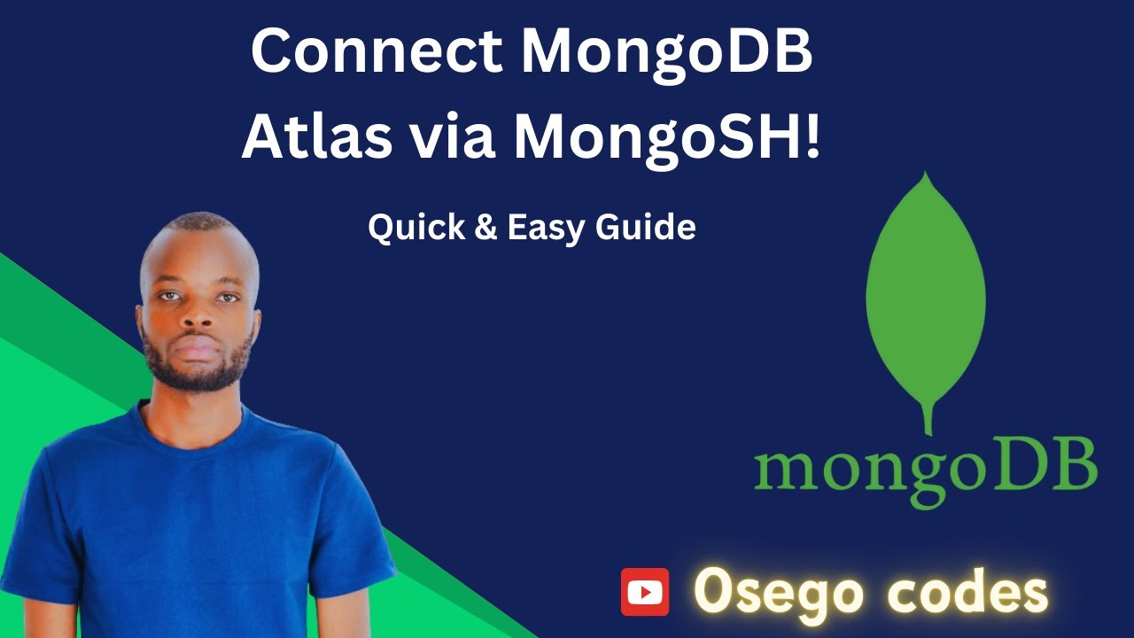 How to Connect a MongoDB Atlas Cluster Using MongoSH | Step-by-Step Tutorial