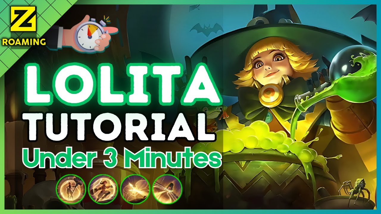 3-Minute Lolita Tutorial in Roam || (MLBB S37) 2025