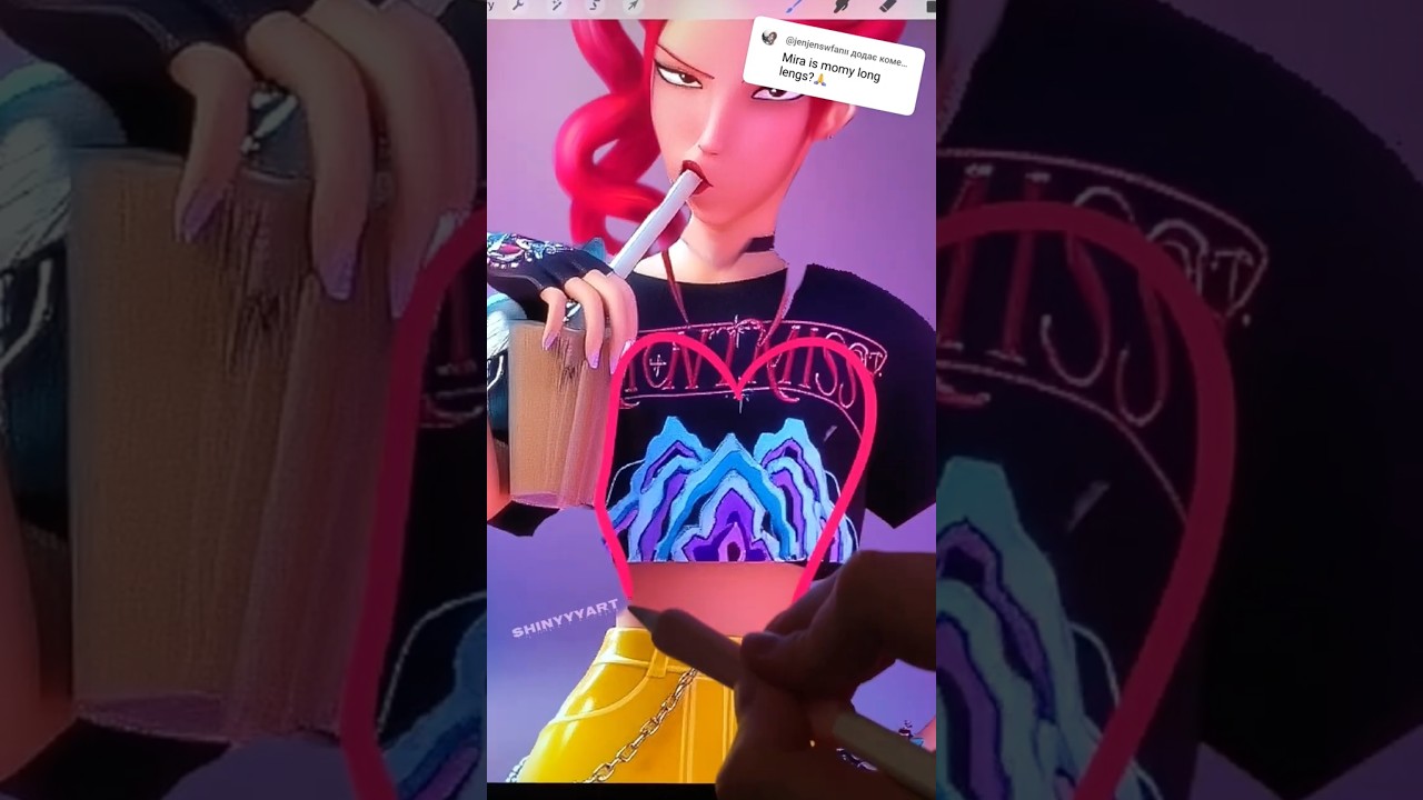 ✨️ MIRA x MOMMY LONG LEGS #transformation #poppyplaytime #ytshorts #kpopdemonhunters #mira