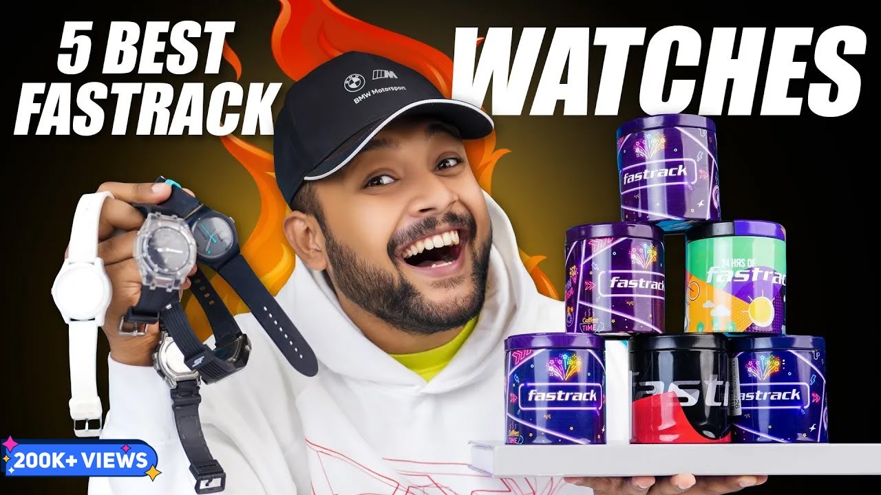 5 BEST WATCHES FOR MEN ON AMAZON Under 1500/2000🔥 Fastrack Watch Haul Review 2023 | ONE CHANCE