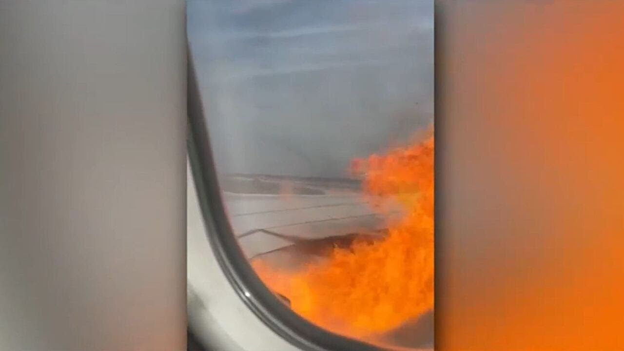 Engine catches fire on Atlanta-bound Delta flight