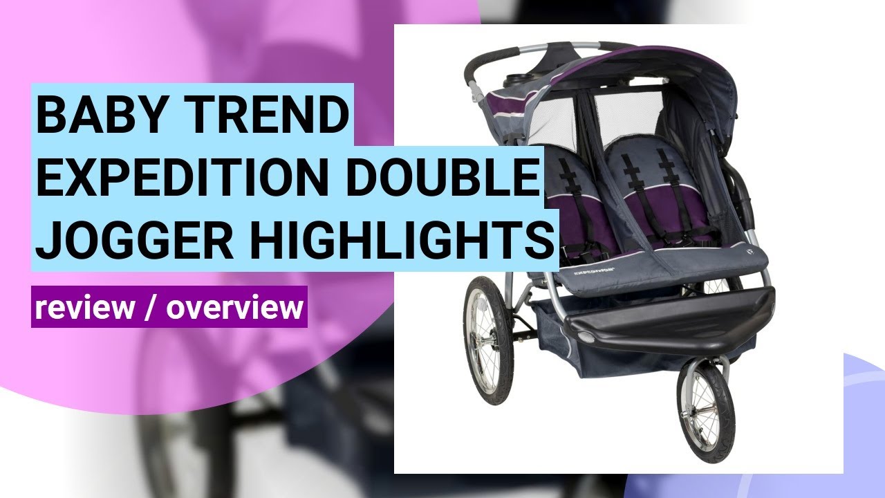 Review of the Baby Trend Expedition Double Jogger: Features & Performance