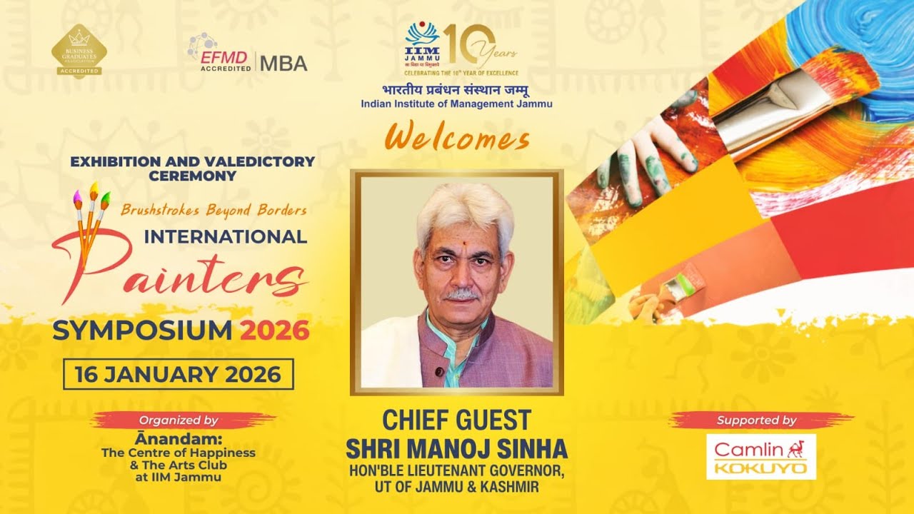 International Painting Symposium 2026 | IIM Jammu