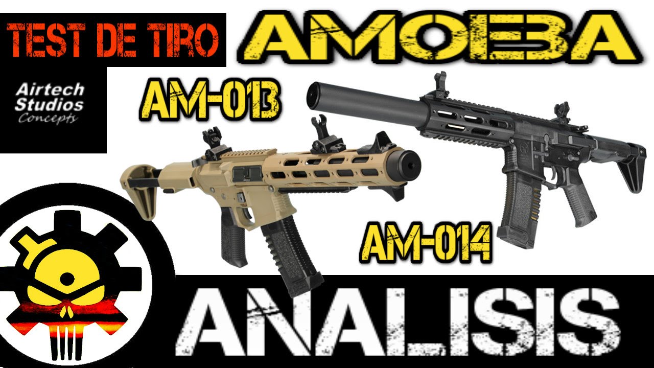 Review Amoeba Am-13 y Am-14 Ares (Test de tiro) + upgrades Airtech Studios // AIROSFT ESPAÑA