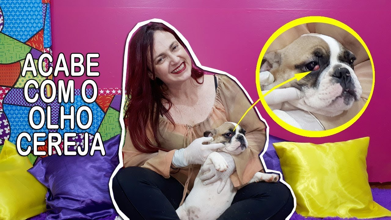 RESOLVENDO OLHO CEREJA EM 1 MINUTO - CARA LAMBIDA