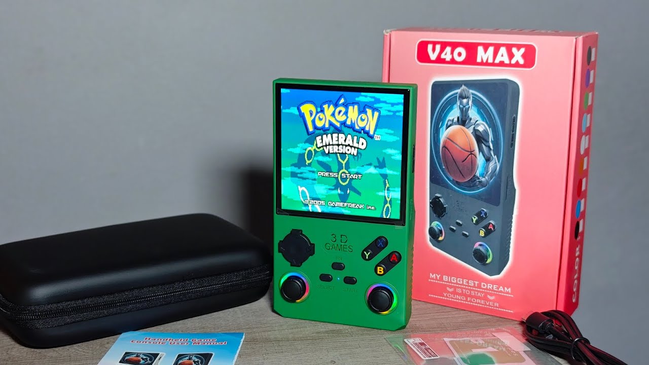 V40 Max Handheld Game Console (Review)