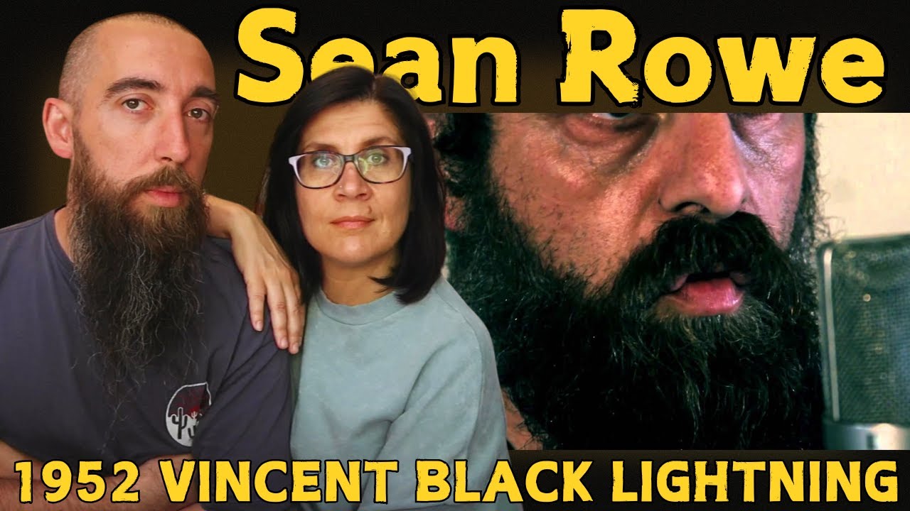 Sean Rowe - 1952 Vincent Black Lightning (REACTION) with my wife