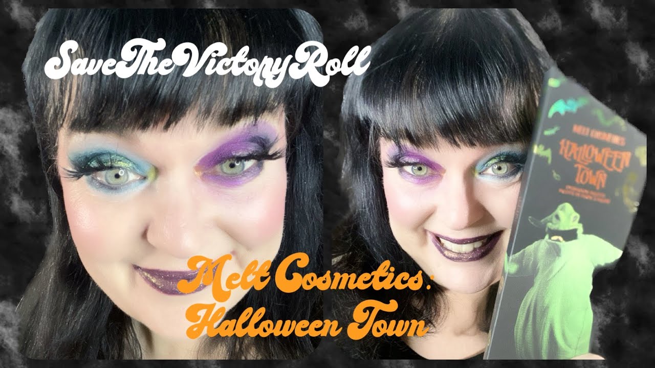 Melt Cosmetics Halloween Town  - Is it as good as Christmas Town - Plus Kitty Interlude!