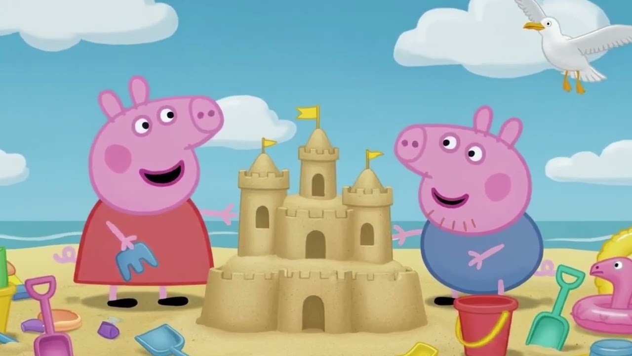 Peppa Pig's Adventure at the Beach ‐ Feito com o Clipchamp