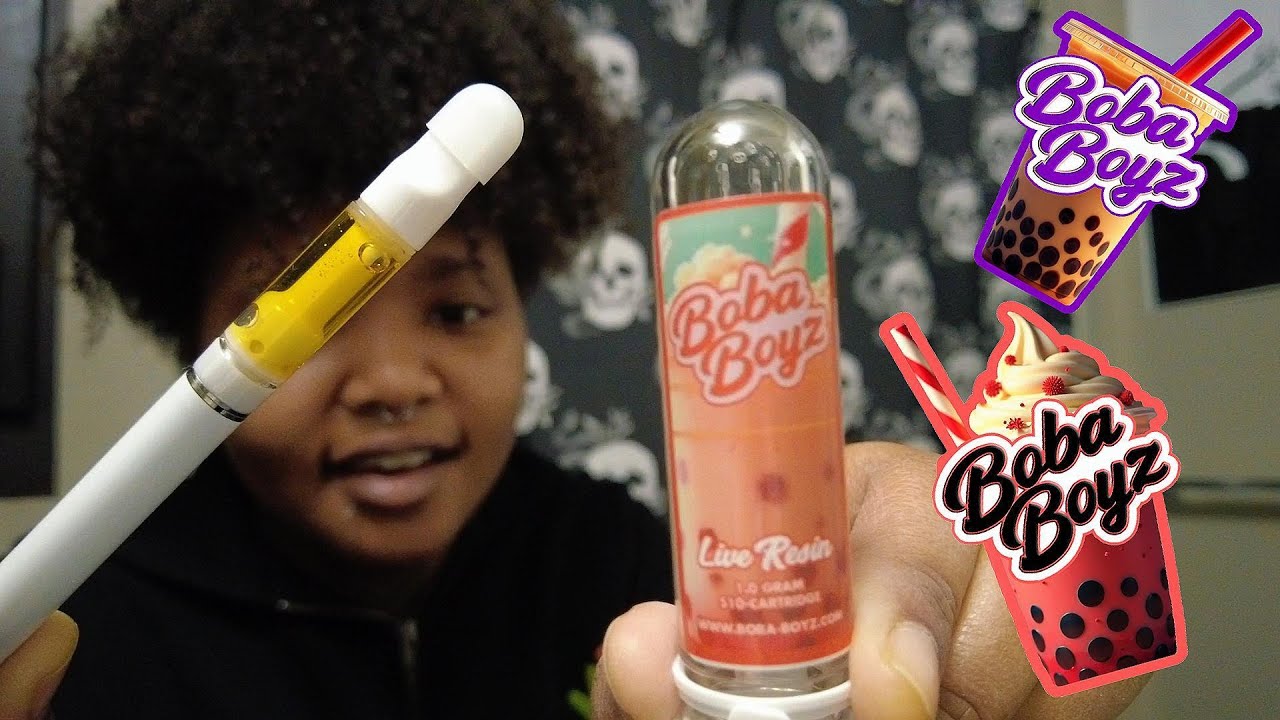 Trying Boba Boyz Live Resin Cart! (Pop Rocks Review)