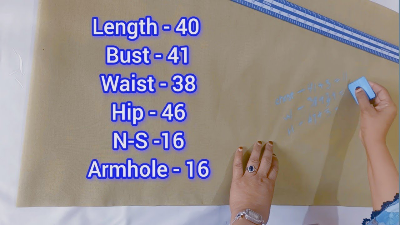 41 size kurti cutting ka aasan tariqa in detail #kurtucutting#boutiquestyle#ashrafiyaboutique