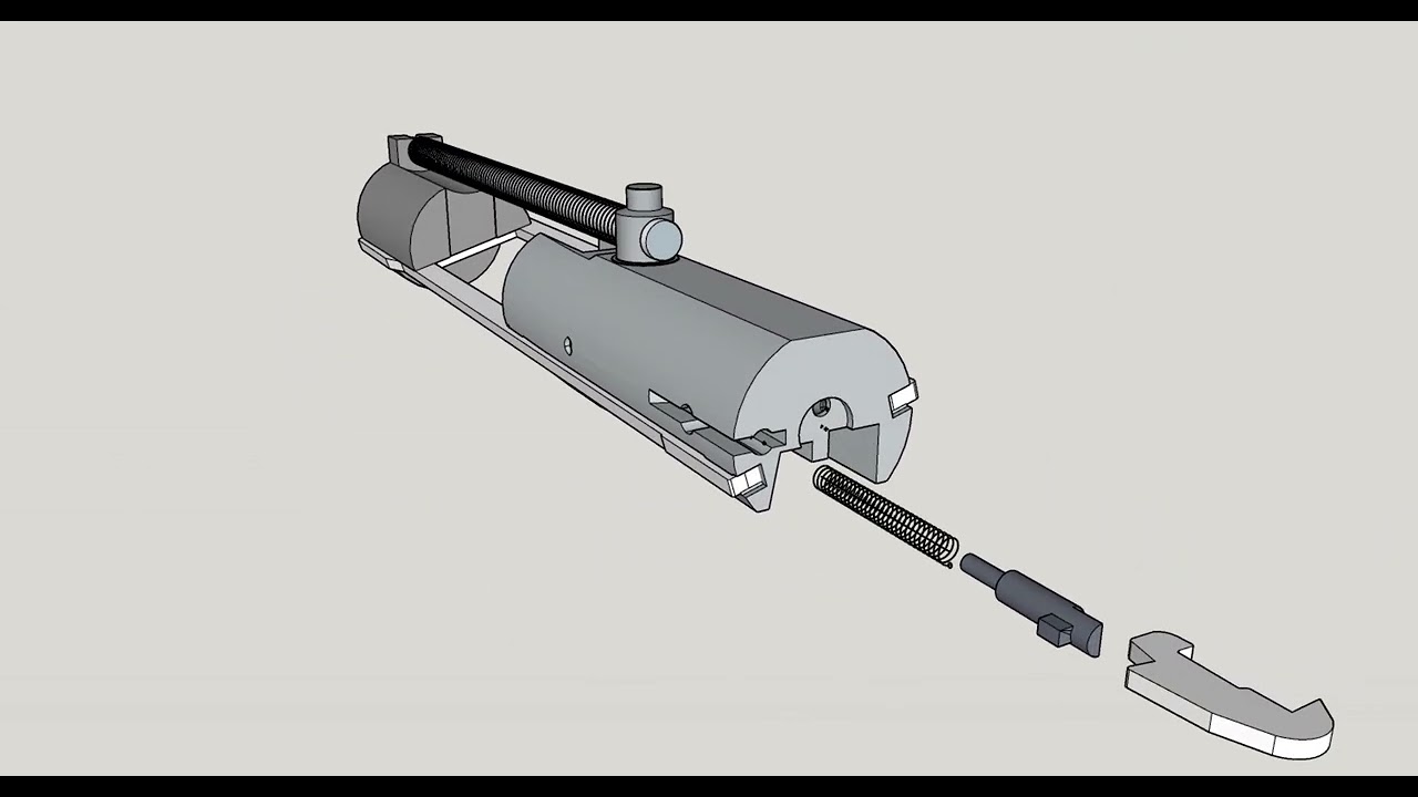 S&W, MP15-22 Bolt parts and assembly