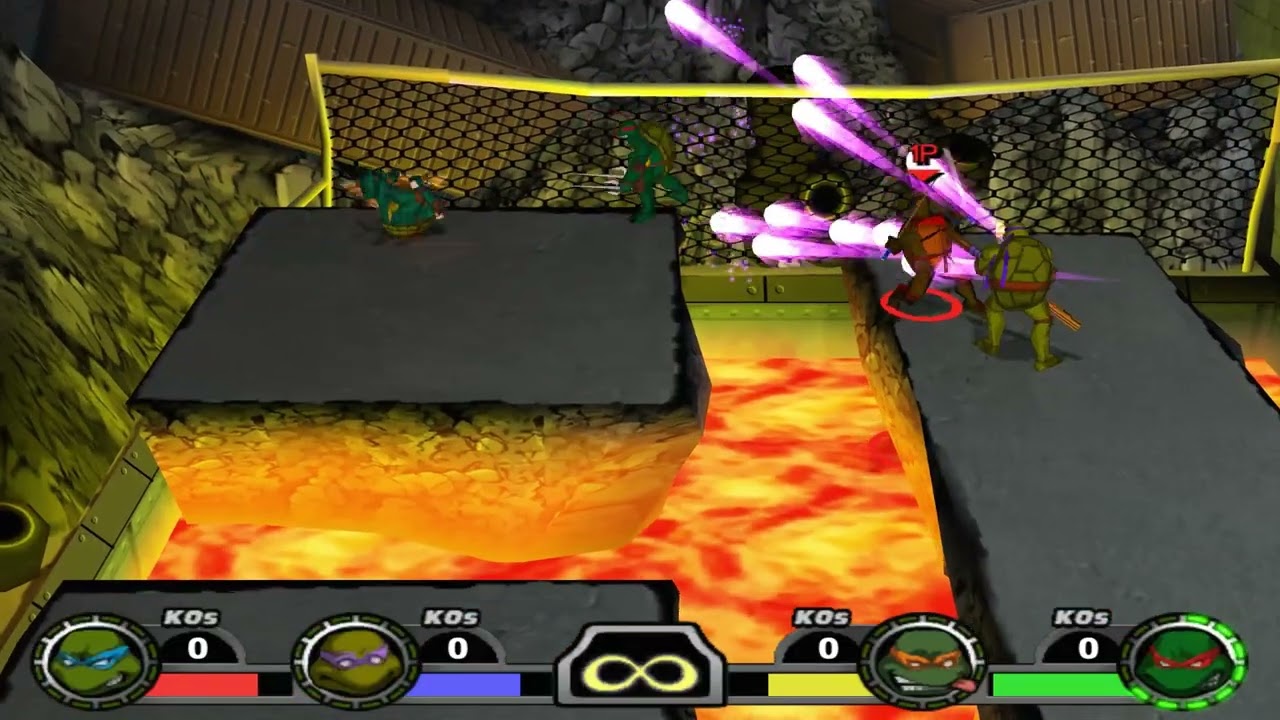 TMNT Mutant Melee Ninja-Turtle All-Out Brawl-Part-2 (4kGame-2026 Game)