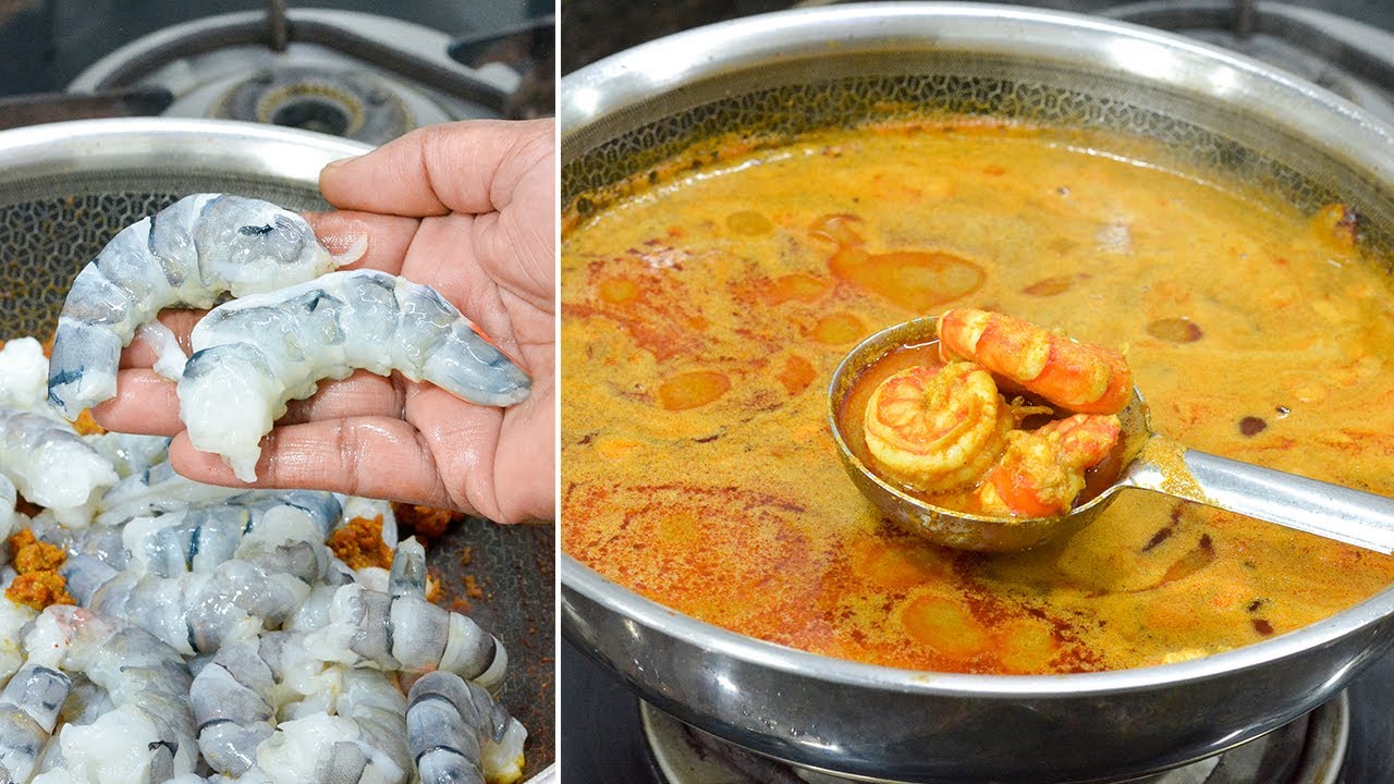 हॉटेलची ती Secret रेसिपी लीक! १ किलो कोळंबी रस्सा असा बनवा, घरचे बोटं चाखत राहतील! | Kolambi Rassa