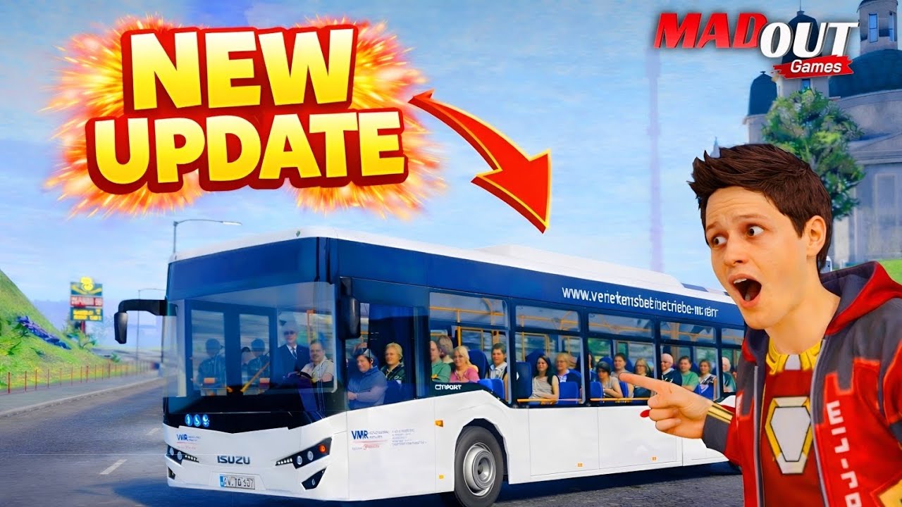 🔥 MadOut2 New Update: Buses Added! 🚌 | Full Details & Gameplay
