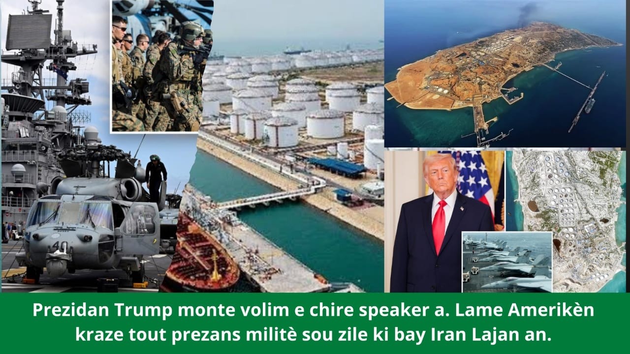 🔥🔥⛳🚨🇺🇸🔥Nouvèl cho: Prezidan Trump monte volim nan e chire speaker a. 🔥⛳🚨🔥Lame Amerikèn vize Karg