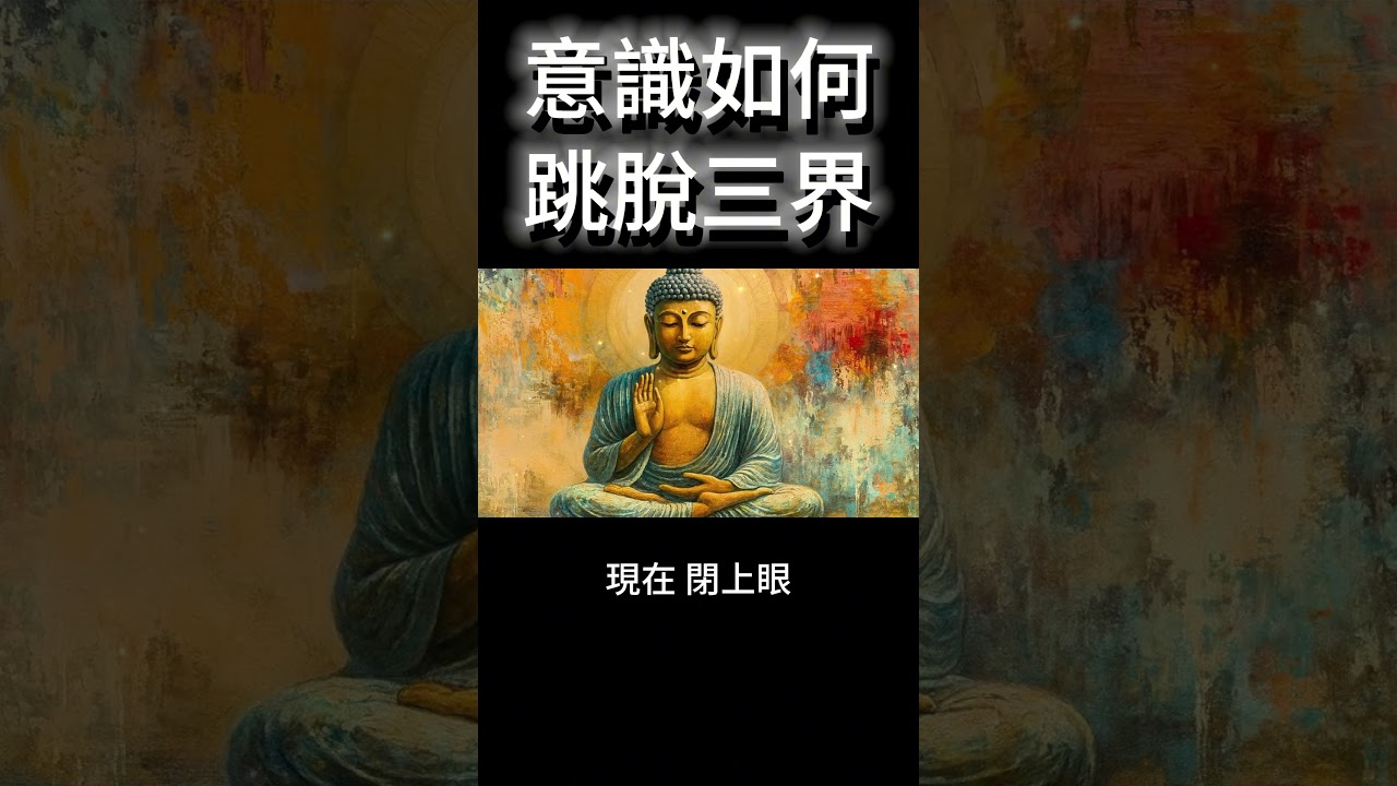 意識如何跳脫三界？超時空冥想開門 #開悟 #覺醒