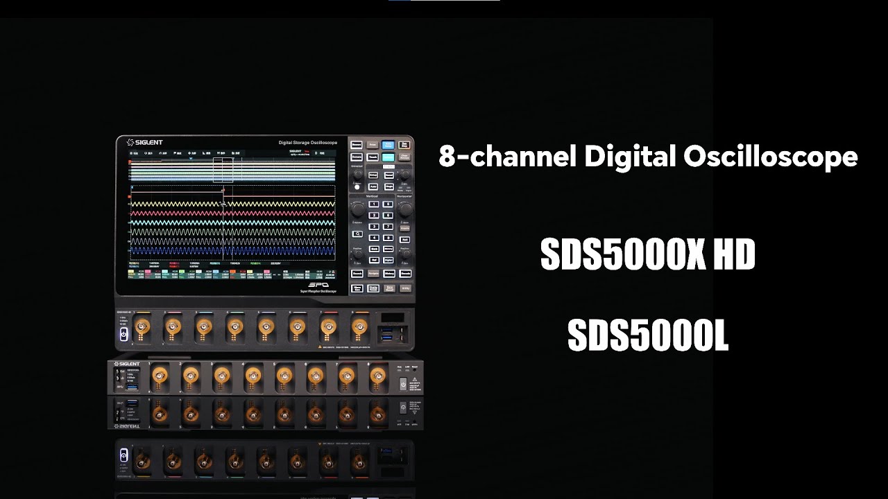 SIGLENT Presents Next-Gen Multi-Channel Oscilloscopes For Power & Embedded Systems