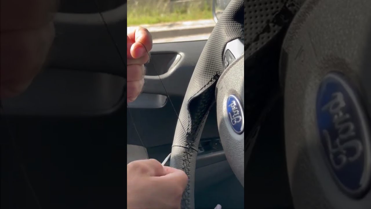 Direksiyon deri kılıfı nasıl dikilir Araca Özel Direksiyon Kaplama Detaylı anlatım ve tüyolarıyla