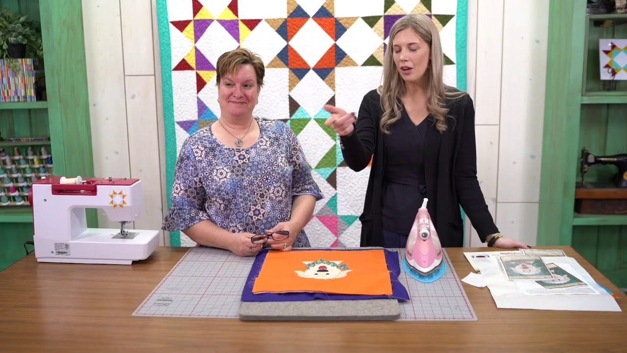REPLAY: Precut Fusible Appliqué with Courtenay and Misty